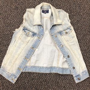 Denim vest